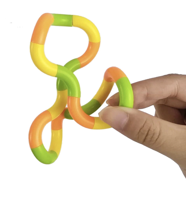 Fidget silencioso para dedos inquietos, ideal para concentrarse y llevar a todos lados.