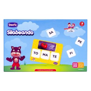 Lotería de Sílabas educativa para mejorar el reconocimiento de sílabas y el desarrollo de la lectoescritura en niños.