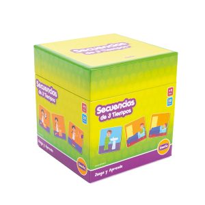 Con estas láminas aprendes a reconocer la secuencia correcta de distintas acciones.