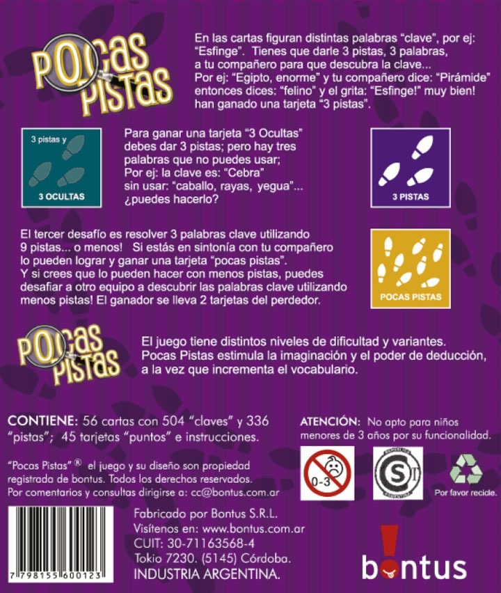 Pocas Pistas - BONTUS - Imagen 3