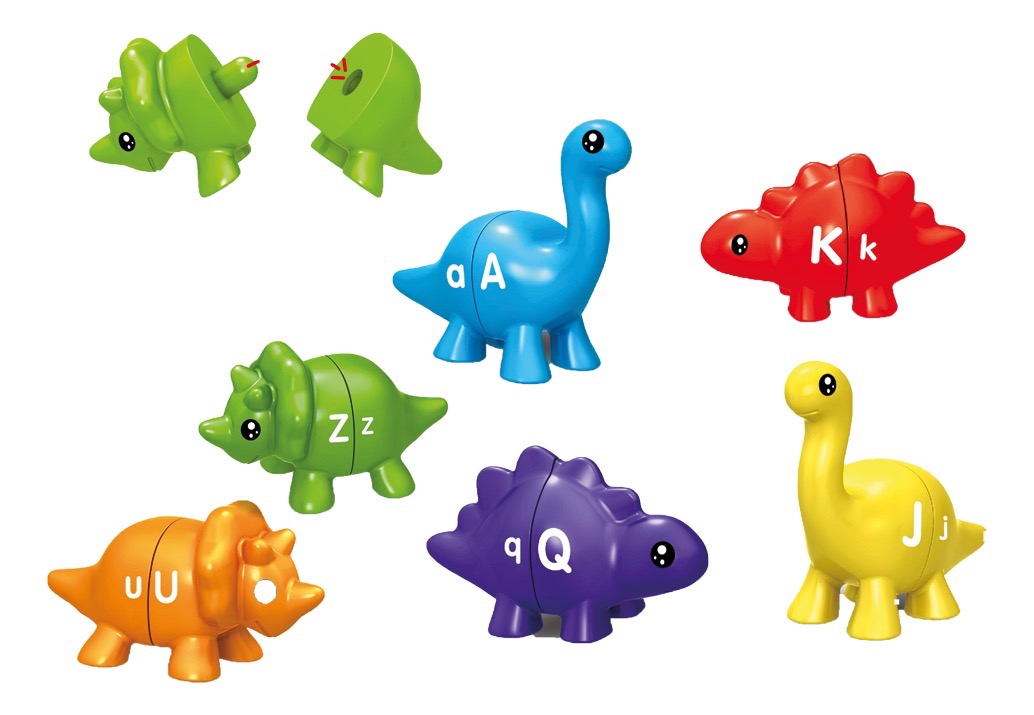 Dinosaurios Encastre – LETRAS