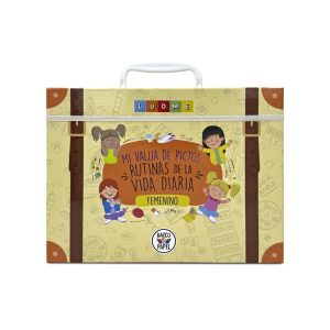 Valija de pictogramas sobre rutinas diarias - Femenino