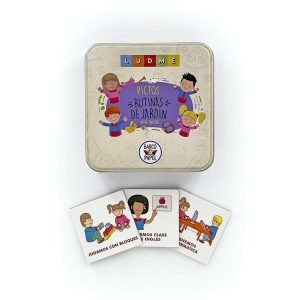 Pictogramas sobre rutinas de jardín