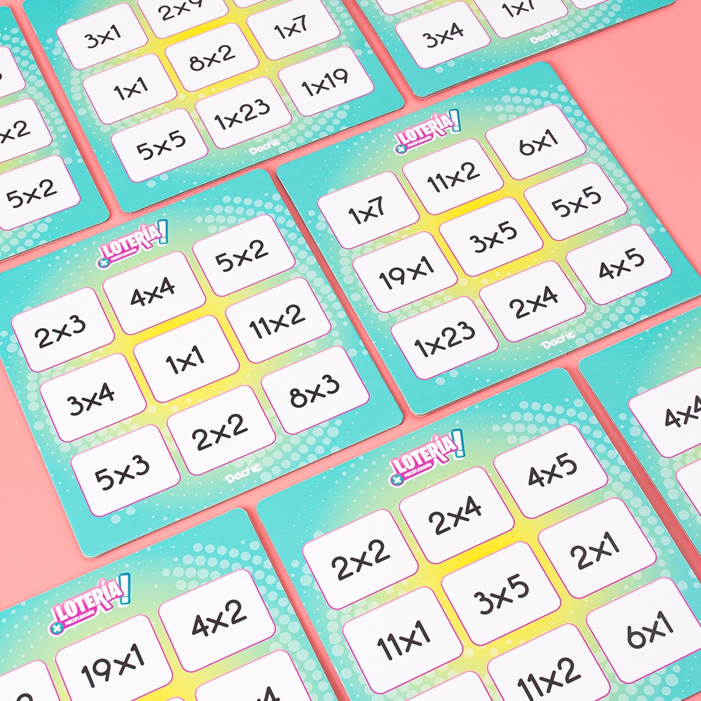 Loteria de MULTIPLICACIONES - Imagen 8