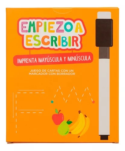 Cartas Didácticas Empiezo a Escribir Imprenta – Barco de Papel