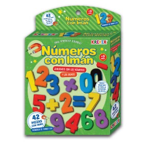 Números de goma con imán - Imagen 2