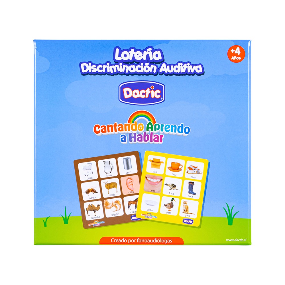 Loteria DISCRIMINACIÓN AUDITIVA