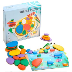 Puzzle piedras Montessori