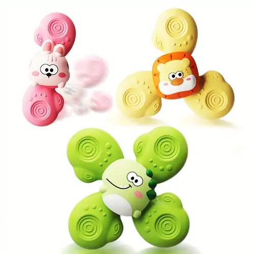 Set de 3 Spinners con Ventosa