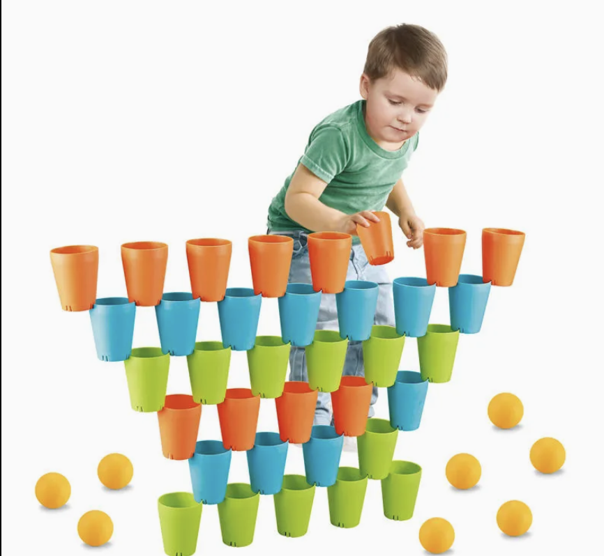 Juego De Rapidez Con Vasos Y Pelotas - Imagen 3