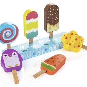 Set de Helados de Madera – Juego Simbólico
