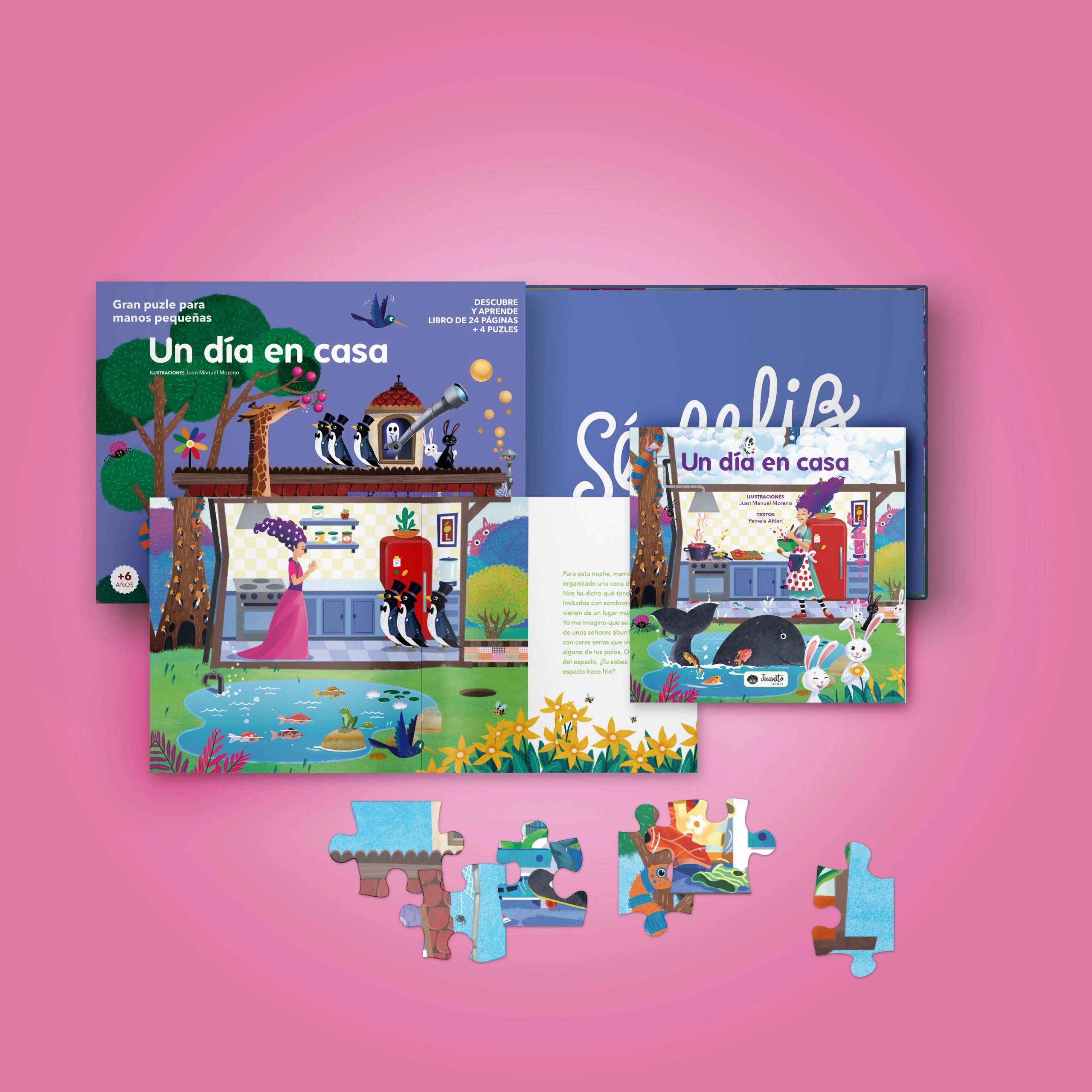 LA GRAN CASA - Libro + Puzle Superpuesto - Imagen 6