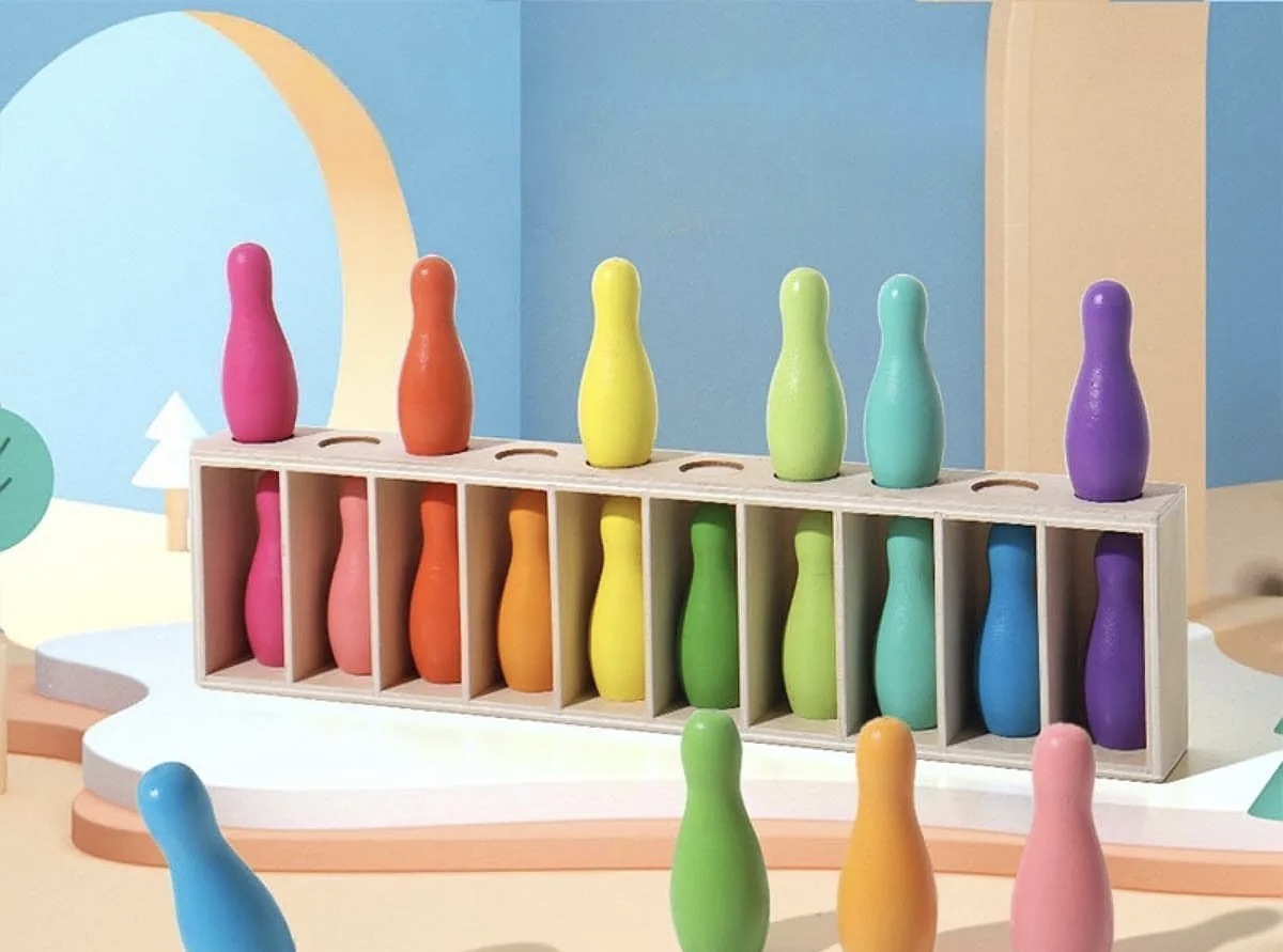 Juego De Memoria Con Botellas De Colores - Imagen 3