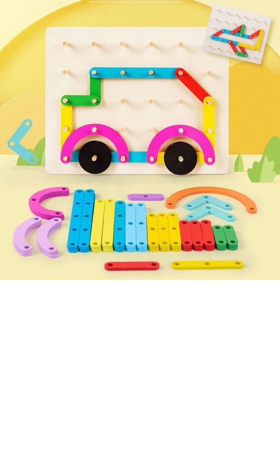 Puzzle Montessori: Letras, Números y Figuras - Imagen 3
