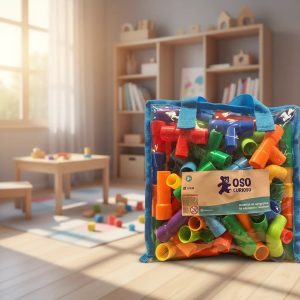 Tuberia curiosa 160 piezas Con Estuche - OSO CURIOSO