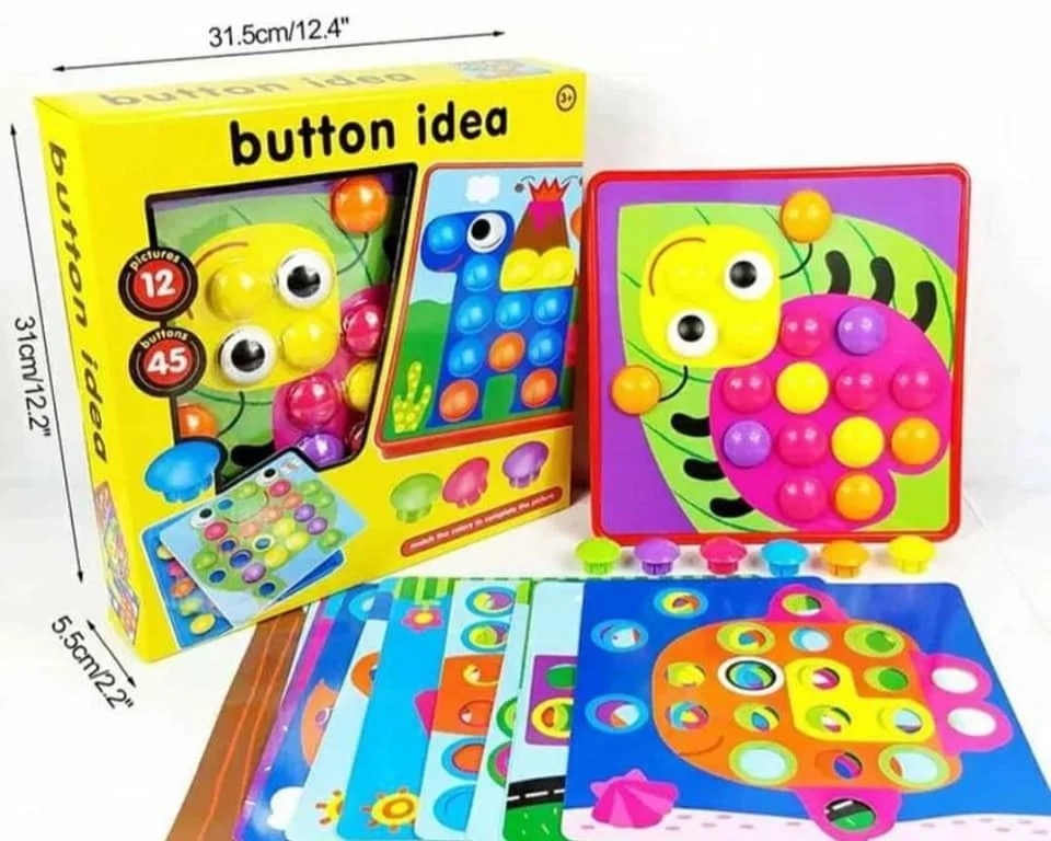 Puzzle de Botones – Creatividad, colores y aprendizaje - Imagen 3