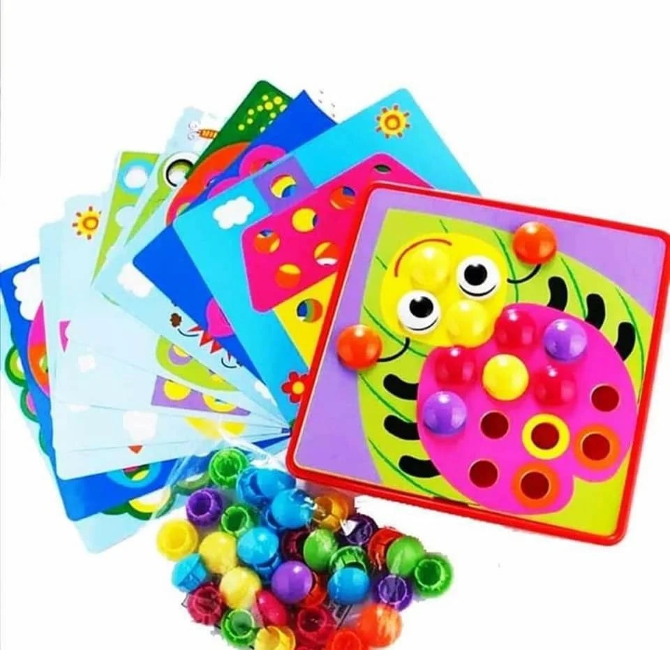 Puzzle de Botones – Creatividad, colores y aprendizaje - Imagen 2