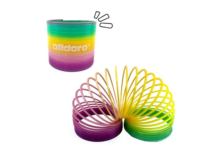 Resorte mágico multicolor Alldoro