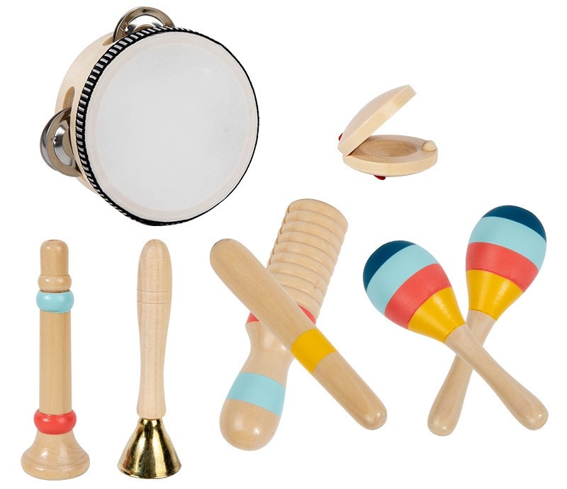 Set de Instrumentos Musicales de Percusión - Imagen 2