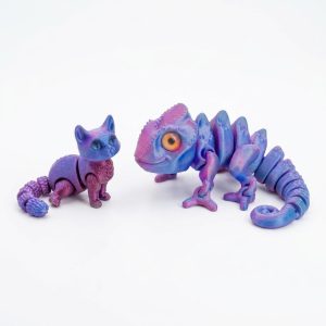 Set de FIDGET Gato y Lagartija