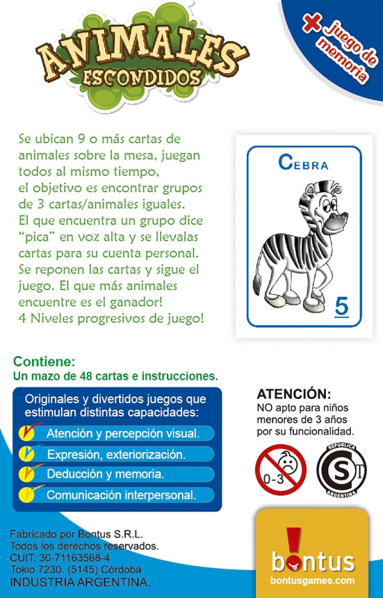Animales escondidos - BONTUS - Imagen 2