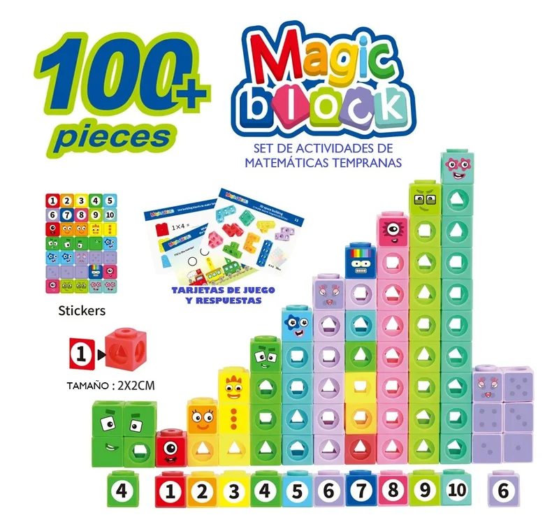 BLOQUES MÁGICOS 100 PIEZAS - Imagen 3